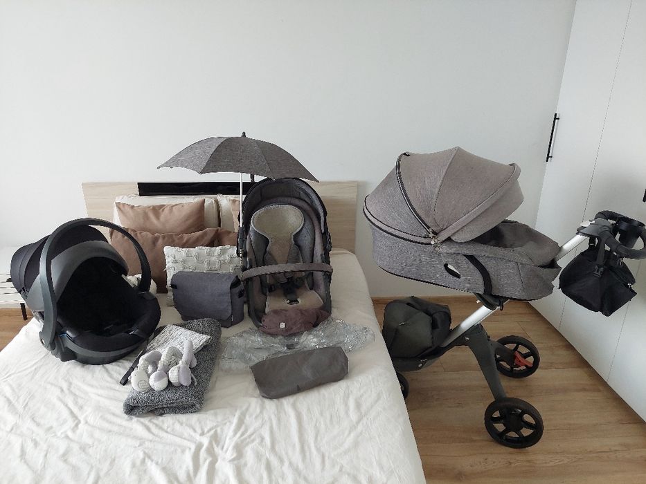 Stokke Xplory V5 grey mélange