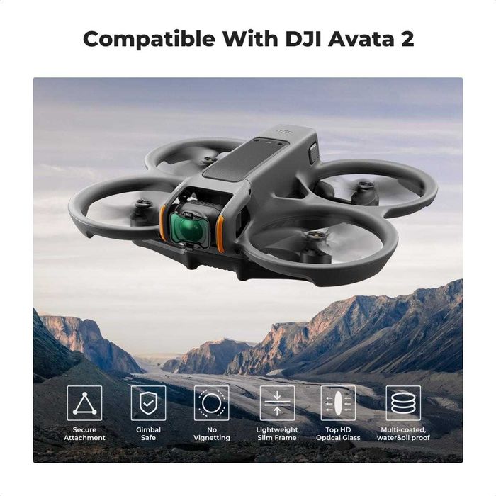 UV CPL ND Филтри K&F Concept за DJI Avata 2