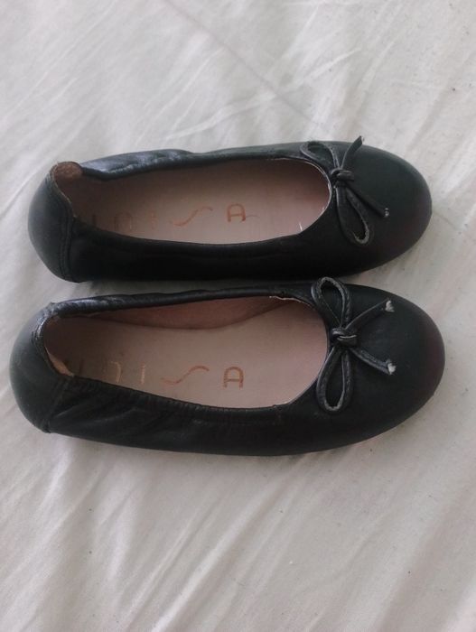 Естествена кожа балеринки