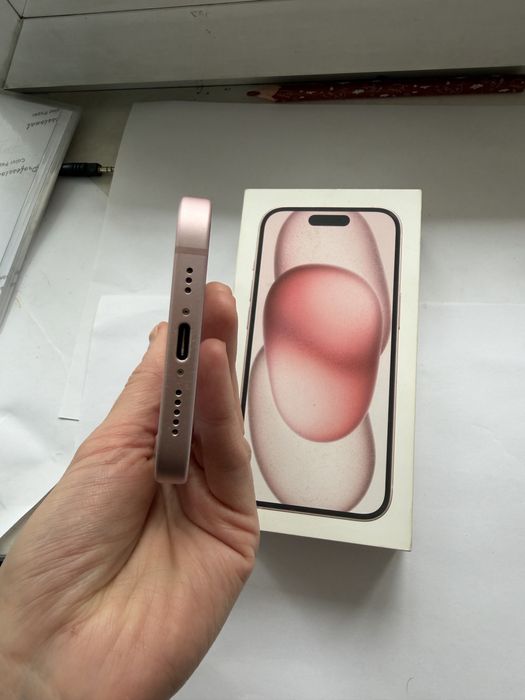 Айфон 15, 127 гб, акб 79%