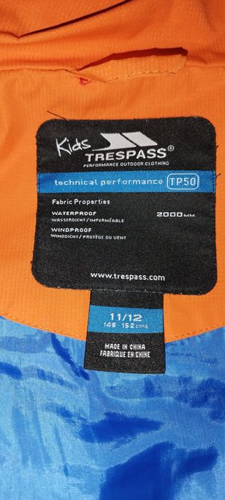 Детско зимно яке Trespass