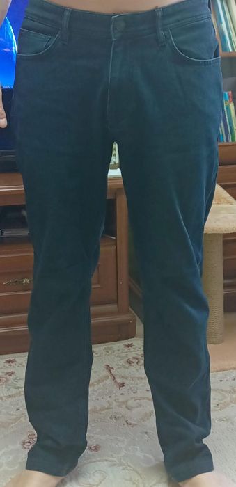 Джинсы -слаксы. Размер 34.