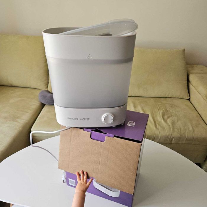 Продавам кош за новородено Cybex Cot S Lux – син цвят