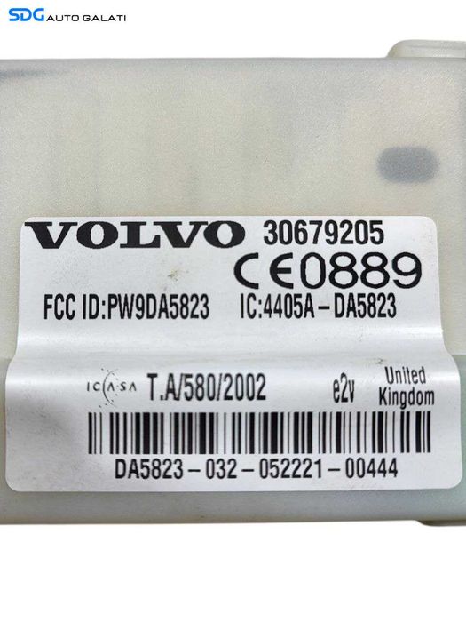 Calculator Modul Alarma Volvo V50 2004 - 2012 Cod 30679205 PW9DA5823 [L7162]