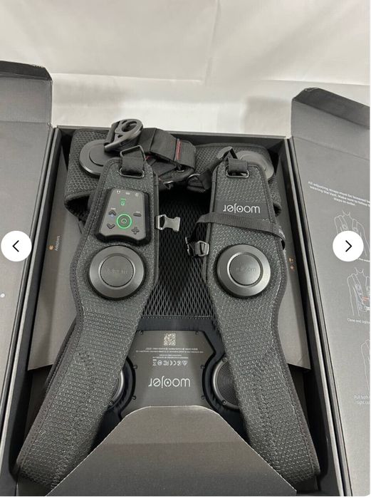 Woojer Haptic Vest 3 for Games, Music, Movies, VR and Wellness Black