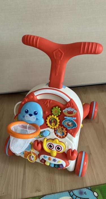 Детские ходунки каталка + столик