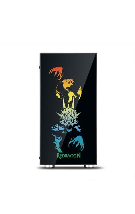 Carcasa Redragon Steeljaw Pro, Mid-Tower, , ATX, Bl telecomanda RGB