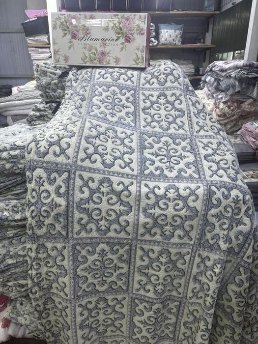 Плед пенка с национальным орнаментом