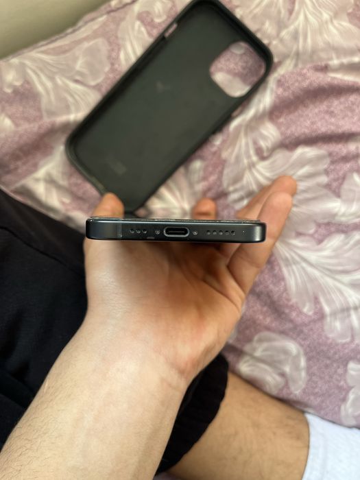 iPhone 15 128GB Black — Идеал, 97% АКБ