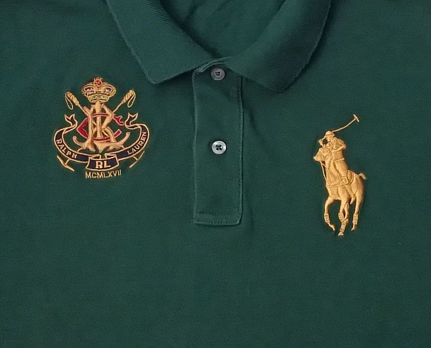 POLO Ralph Lauren Big Pony оригинална тениска L памучна поло фланелка