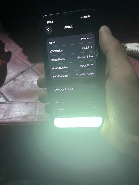 Iphone 13 pro 128 tali