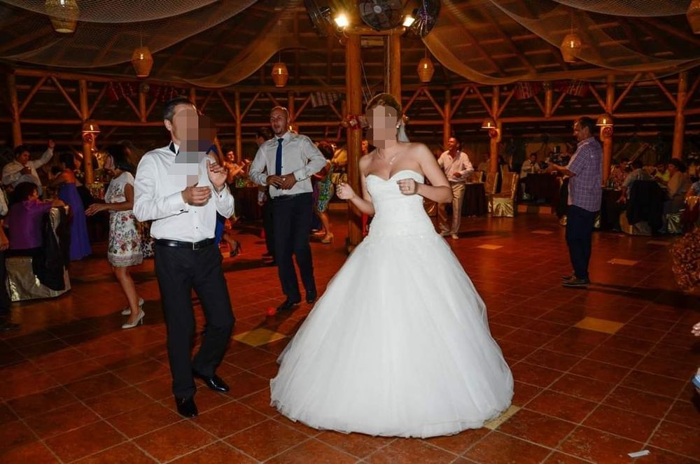 Rochie de mireasa A-line cu trena Elite Mariaj, Madeline Gardner