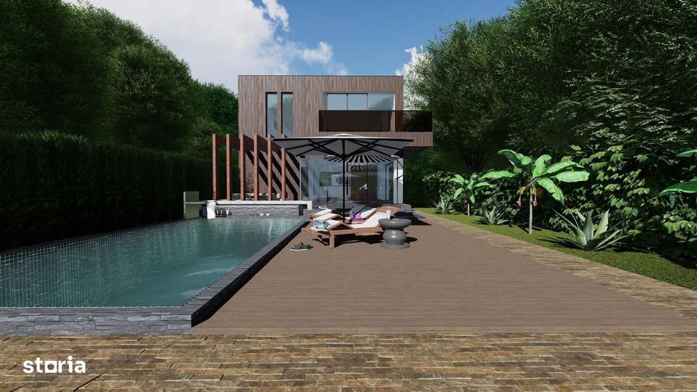 Vila Noua Cu Piscina Si Deschidere La Padure-Ghermanesti, Snagov