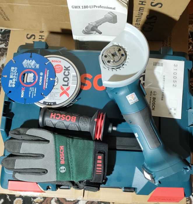 АК болгарка.Bosch X-Lock