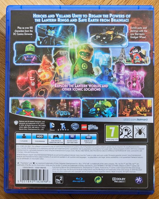 LEGO Batman 3 Beyond Gotham PS4 Playstation 4 Плейстейшън 5 PS5 Батман