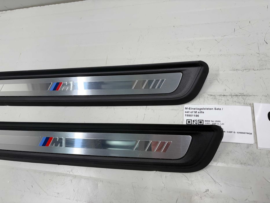 Лайсни прагове БМВ Г20 Г21 Г26 И4 М - пакет