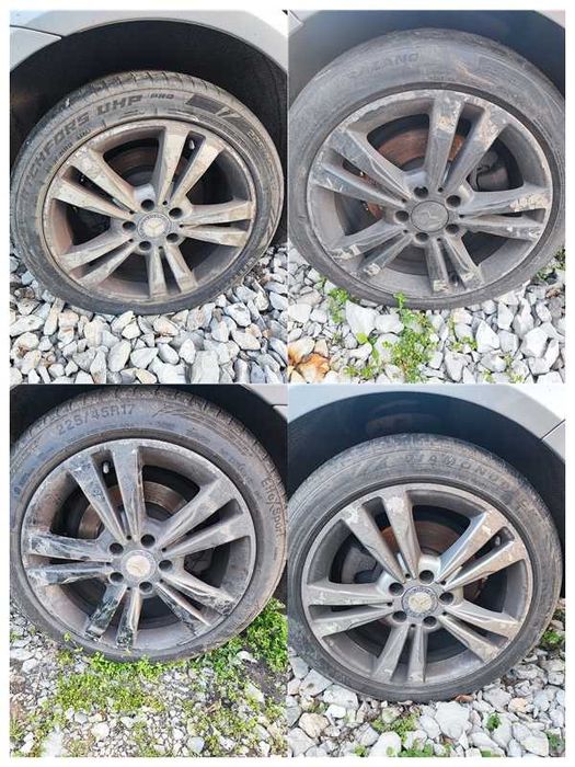 Джанти алуминиеви от Мерцедес цолове 15 и 16 17 18 и 19