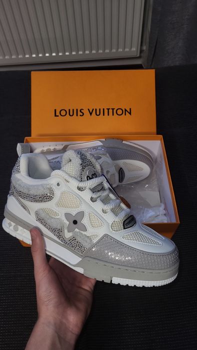 Louis Vuitton Skate White Swarovski