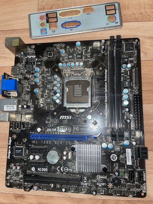 Продается материнская плата с кулером