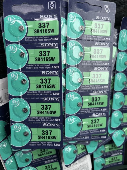Батерия за бръмбър за преписване 337 / SR416SW