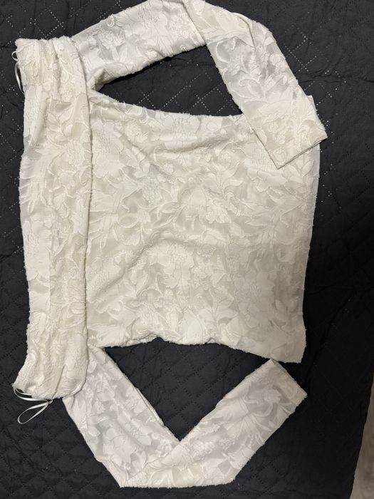 Бяла блуза Mohito