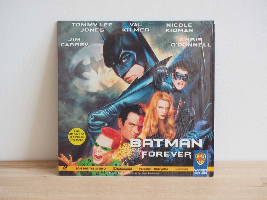 Filme pe Laser Disc: Batman, Junior, Indiana Jones - video disc retro