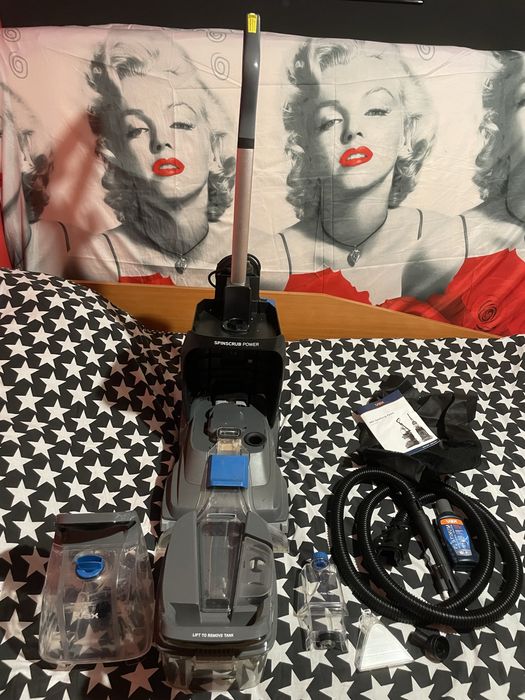 Vax Spin Scrub Power Уред за почистване на килими