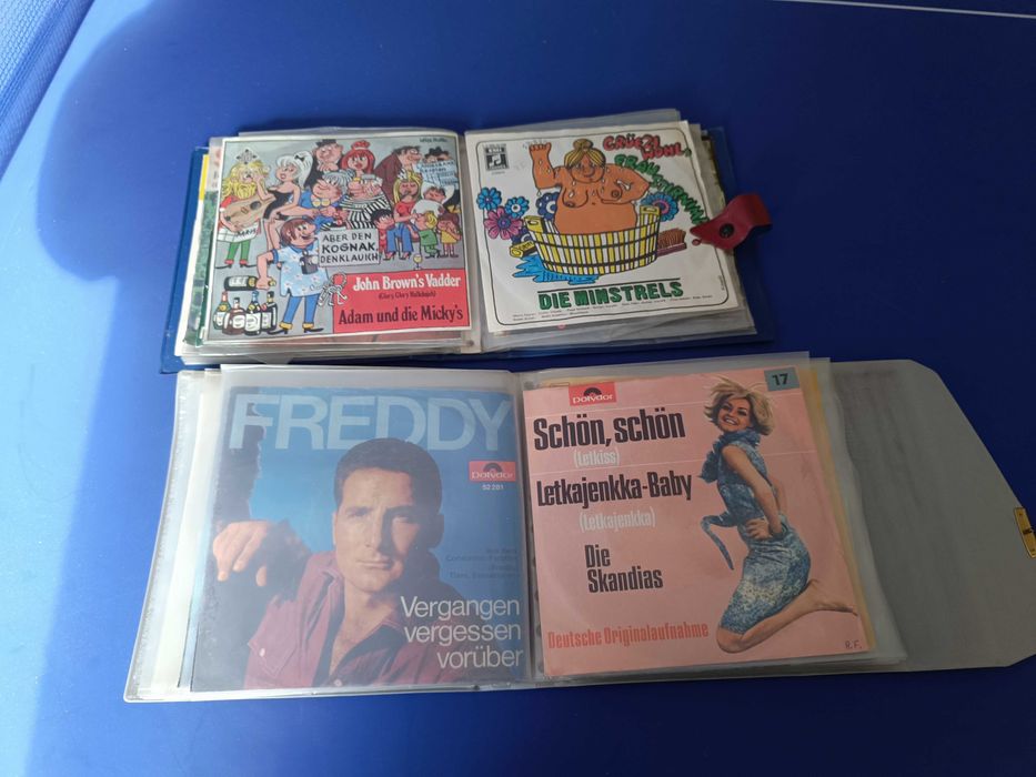 Колекция немски малки грамофонни плочи