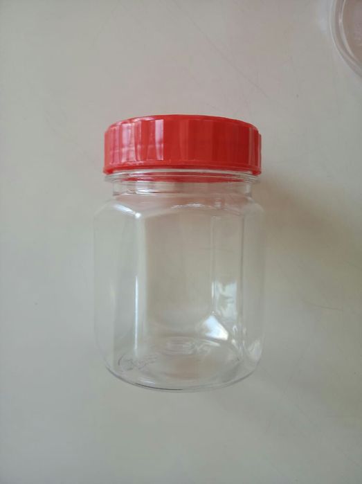 Баночки для мёда пластиковые
