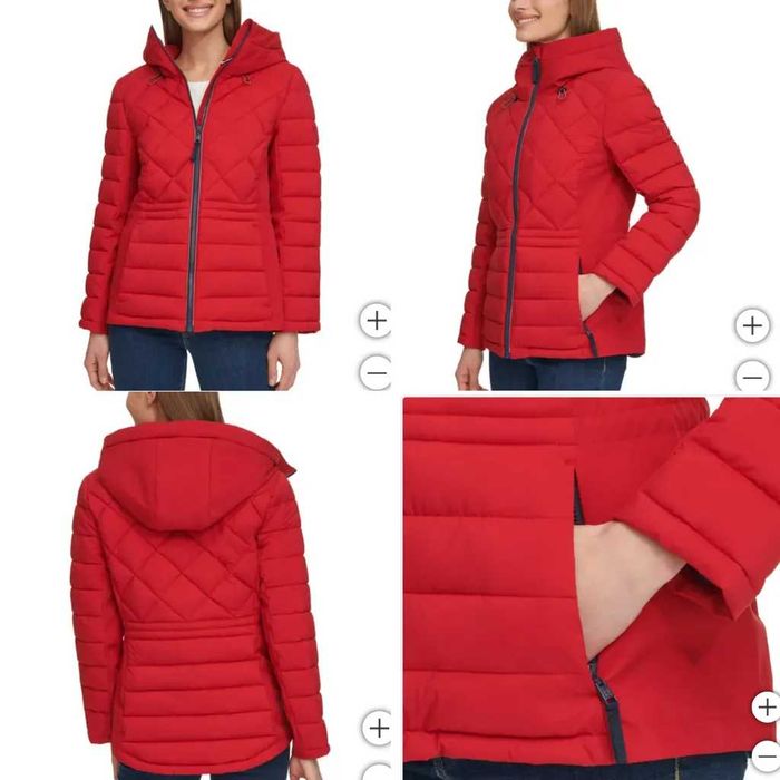 Tommy Hilfiger Quilted Jacket яке дамско ново размер S внос от САЩ