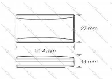 ИМА НАЛИЧЕН  Универсален мото термометър KOSO