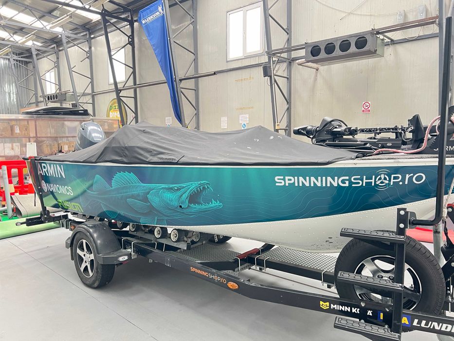 Barca Lund Angler 1650 SS + Yamaha 70 cai