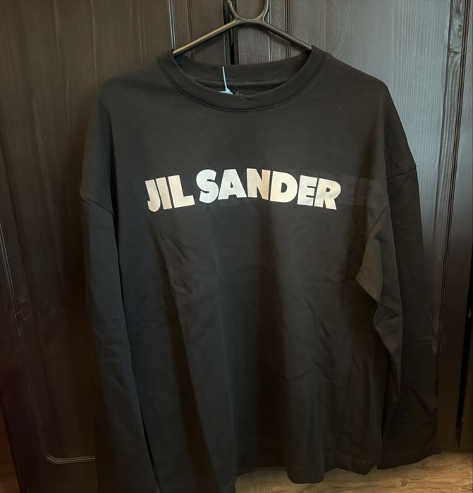 Jil Sander tricou bluza hanorac cu maneca lunga