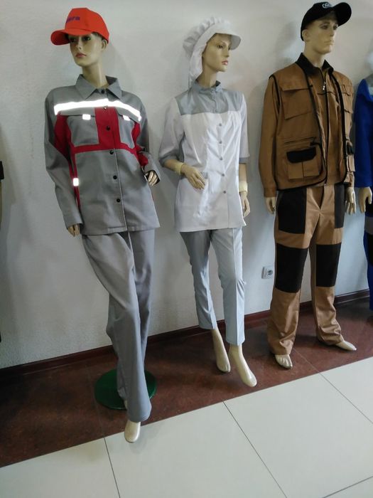 Спецодежды заказы принимаем в комплекте с обувью мин заказ 10 комп.пер