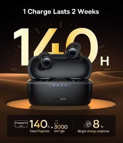 Безжични слушалки Baseus Bowie MA10