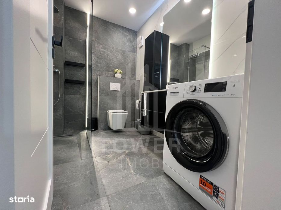 Apartament cu 2 camere de lux  – prima închiriere, lângă Shopping City