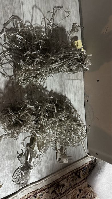 Гирлянды декор для ёлки