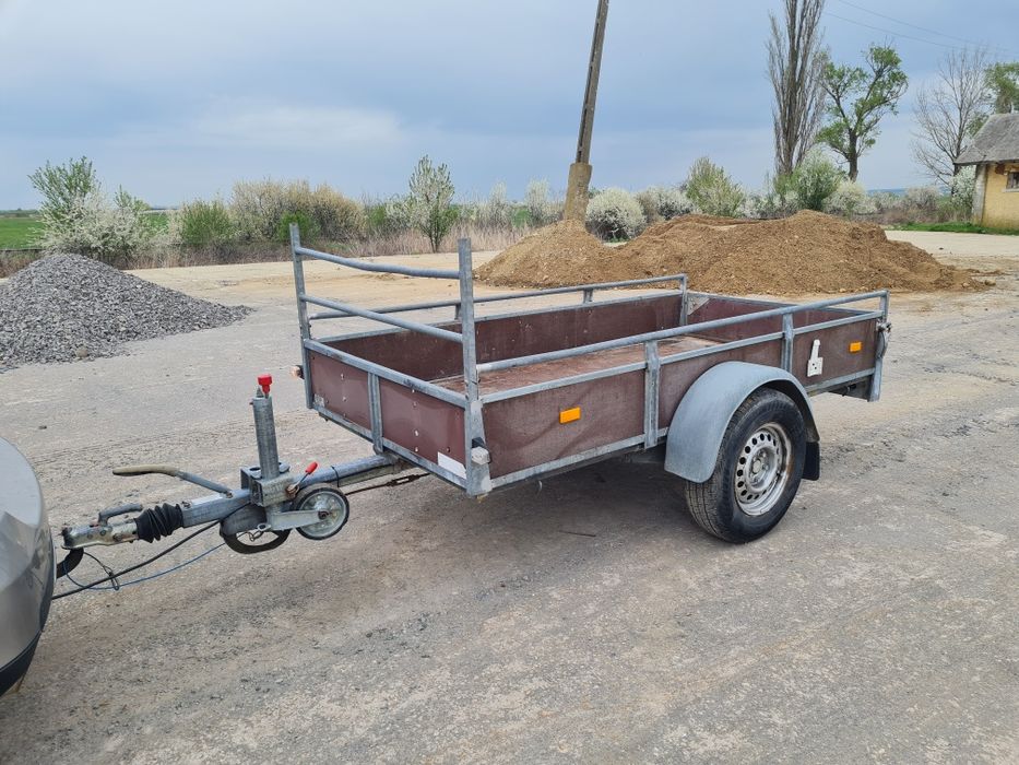 Remorca Auto Saris ( fabricatie olandeza ) 1200 kg / 1.2 t