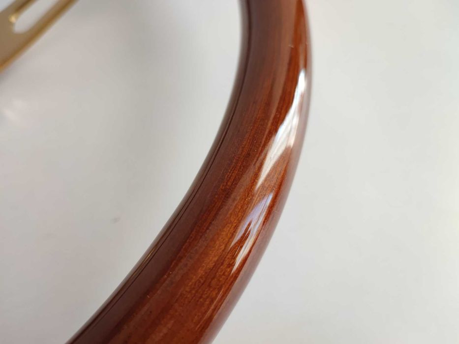 Волан Дървен Класически Винтидж Махагонов  38см Нов Махагон