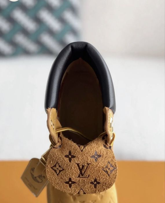 Bocanci Timberland Louis Vuitton Monogram Timberlands Brown Maro 6inch boots 43 fara cutie