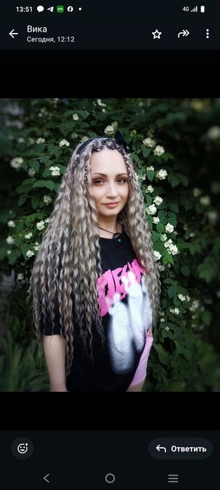 Афрокосы разные цвета