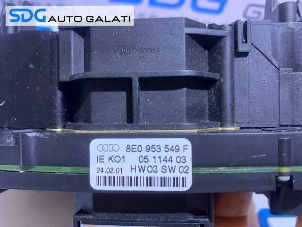 Calculator Coloana Volan cu Maneta Manete Semnalizare Stergatoare Audi A4 B6 2001 - 2005 Cod 8E0953549F 8E0953503B