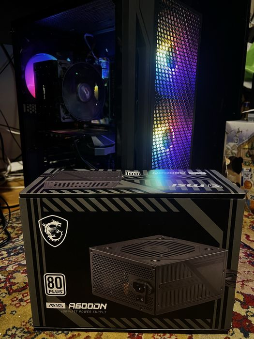 Геймърски компютър i7-4790K / GTX 1660Ti / 16GB / Win11 / Ново PSU