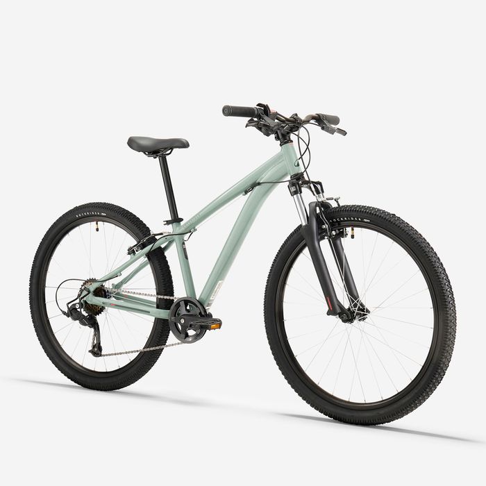 Bicicletă Mtb 26" 9-12 ani Expl 500 kaki - produs resigilat Decathlon