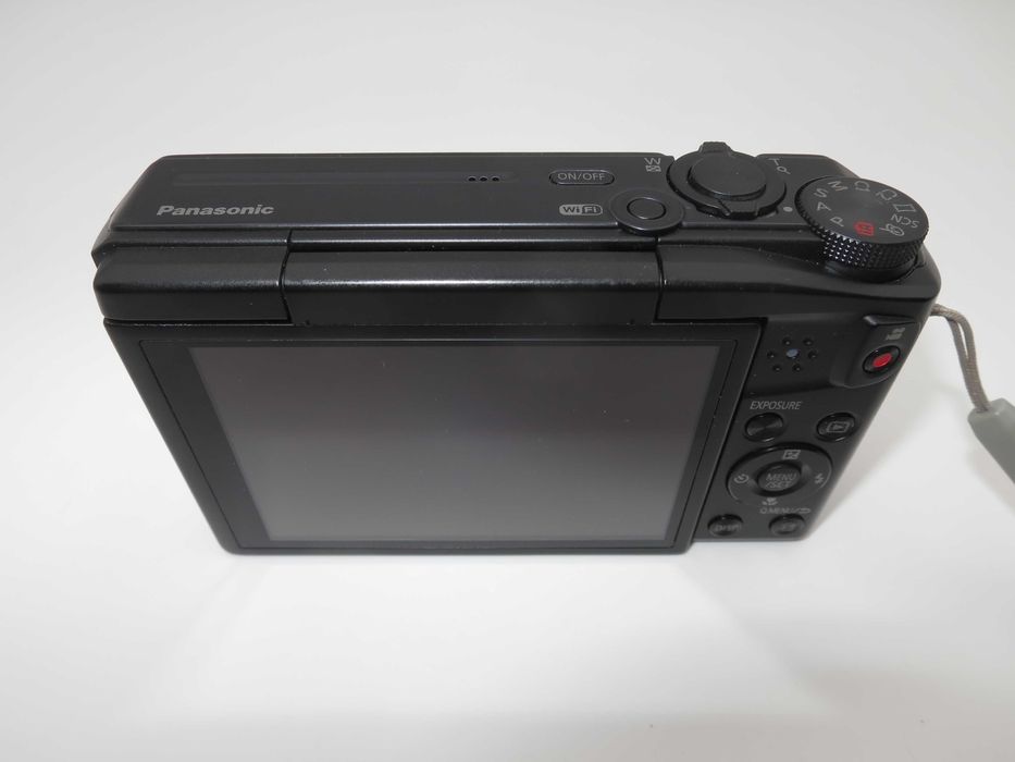 Panasonic LUMIX DMC TZ57 компактна дигитална камера с голям 20х оптичен зум, цифров фотоапарат 16mp и Full-HD видео с въртящ се селфи екран
