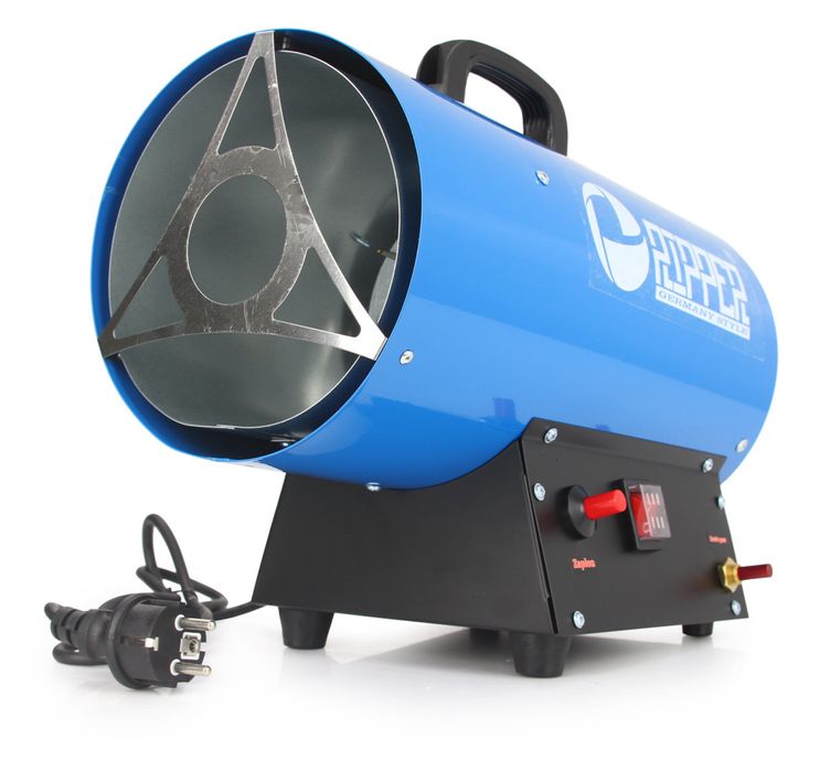 Индустриален газов калорифер с регулатор Ripper 20kW,500m³/h,LPG