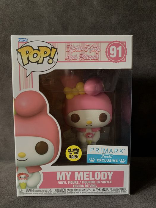 Funko Pop My Melody 91 Primark Exclusive