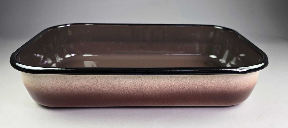 Правоъгална емайлирана тава