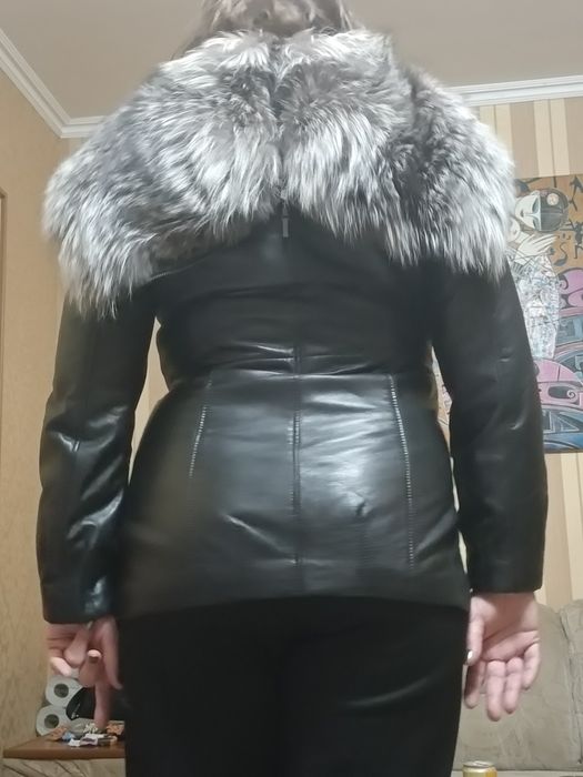 Кожаная куртка из лайки