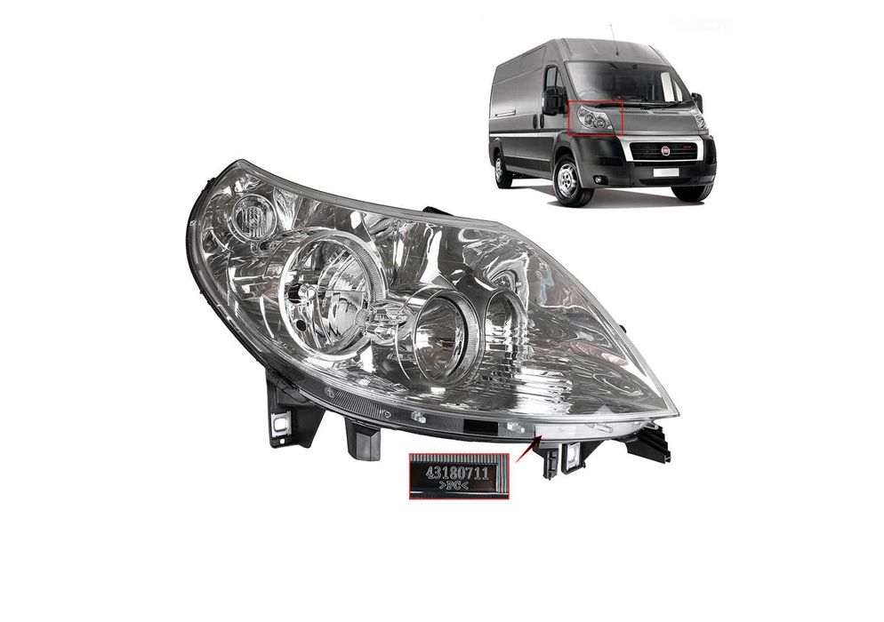 Фарове Фар за PEUGEOT BOXER 2006 - 2014 / Пежо Боксер с мотор